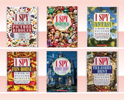 アイ・スパイ・ミッケ! 英語版かくれんぼ絵本 Aセット 全6巻